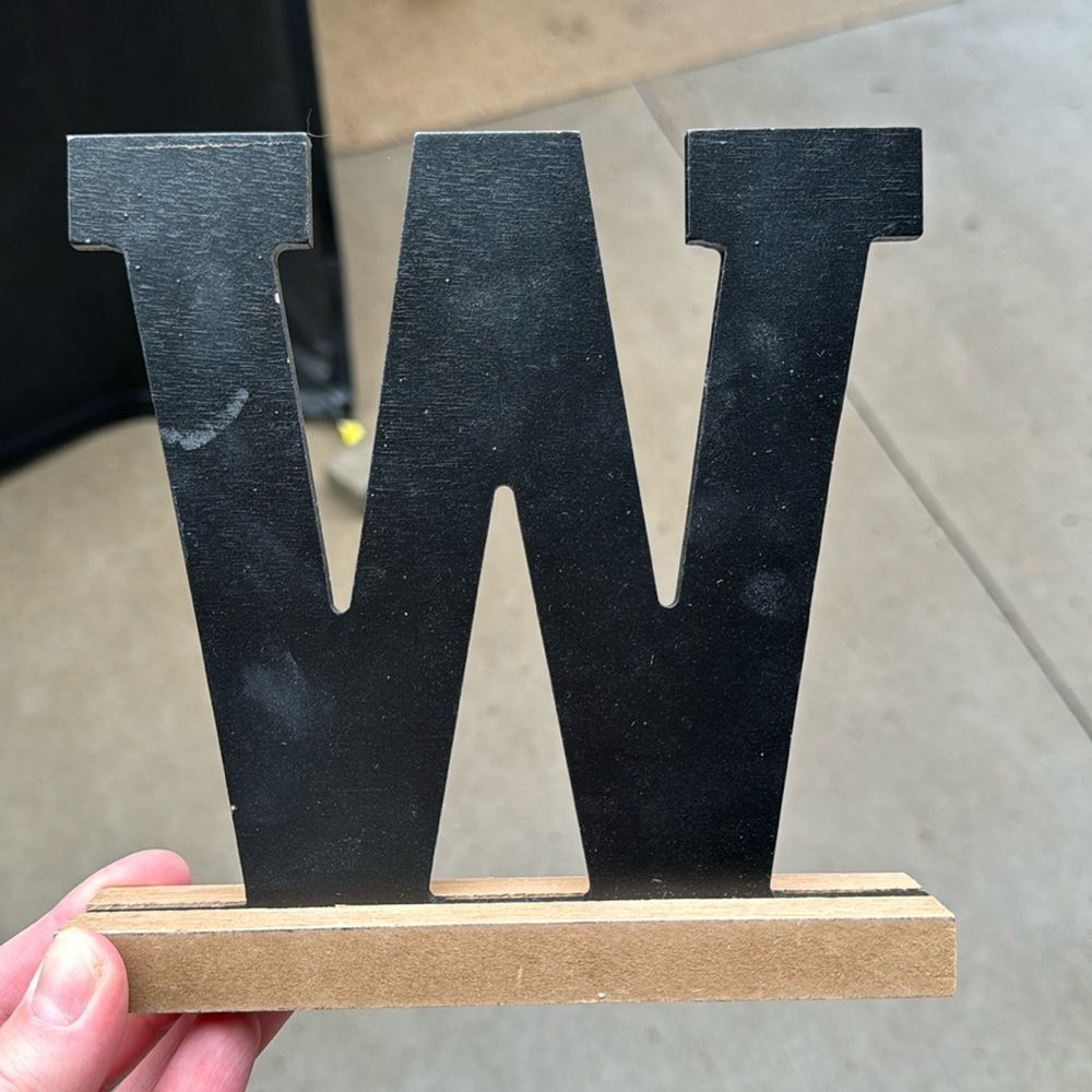 Wooden W